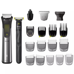 Philips Seeria 9000 All-in-One Trimmer, hõbedane - Trimmeri komplekt + OneBlade