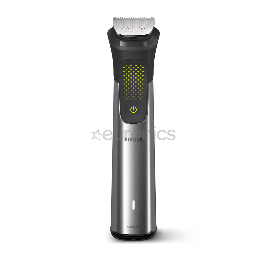 Philips Seeria 9000 All-in-One Trimmer, hõbedane - Trimmeri komplekt + OneBlade