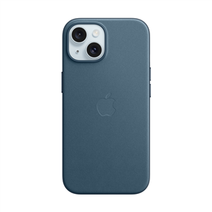 Apple FineWoven Case with MagSafe, iPhone 15, синий - Чехол MT3G3ZM/A
