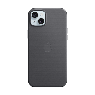 Apple FineWoven Case with MagSafe, iPhone 15 Plus, черный - Чехол MT423ZM/A