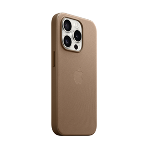 Apple FineWoven Case with MagSafe, iPhone 15 Pro, коричневый - Чехол