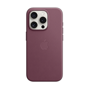 Apple FineWoven Case with MagSafe, iPhone 15 Pro, фиолетовый - Чехол