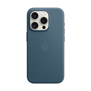 Apple FineWoven Case with MagSafe, iPhone 15 Pro, sinine - Ümbris MT4Q3ZM/A