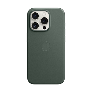 Apple FineWoven Case with MagSafe, iPhone 15 Pro, зеленый - Чехол MT4U3ZM/A