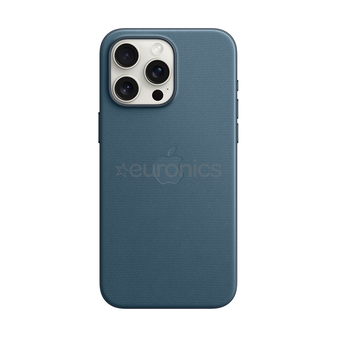 Apple FineWoven Case with MagSafe, iPhone 15 Pro Max, pacific blue - Case