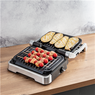 OptiGrill 2 в 1, нерж. сталь - Электрический гриль