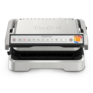 Tefal OptiGrill 4 в 1, нерж. сталь - Электрический гриль