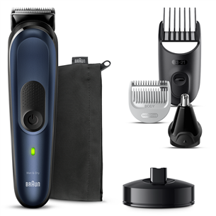 Braun Series 7, 10-in-one, Wet & Dry, blue - Multi grooming kit