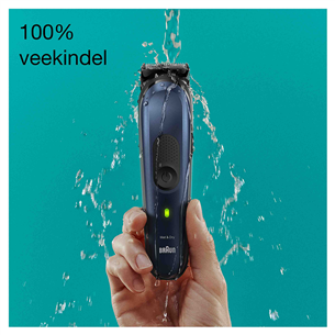 Braun Series 7, 10 в 1, Wet & Dry, синий - Мультитриммеp