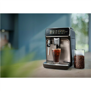Philips LatteGo Seeria 3300, must - Täisautomaatne espressomasin