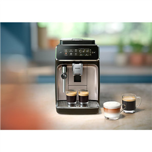 Philips LatteGo Seeria 3300, must - Täisautomaatne espressomasin