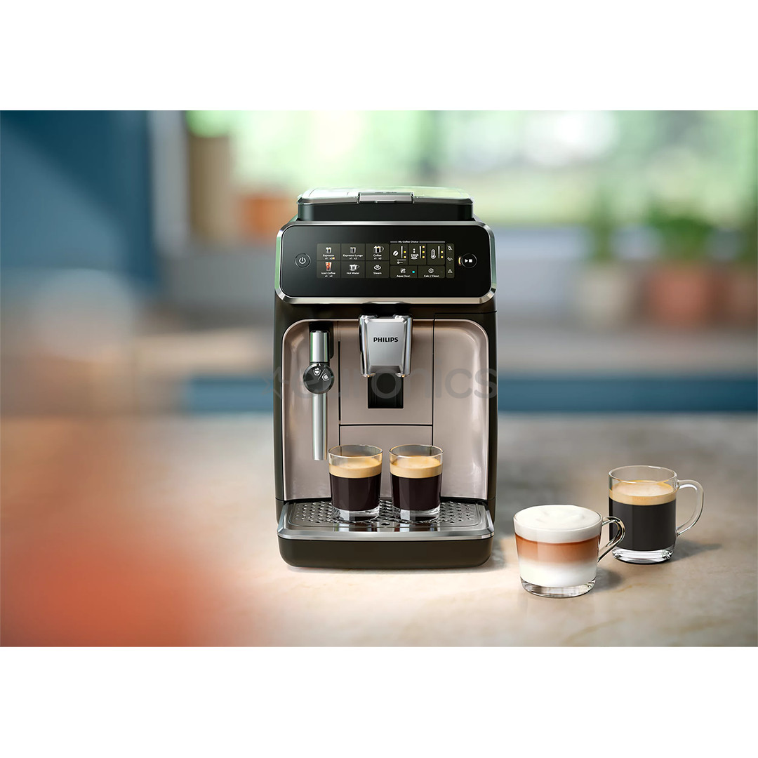 Philips LatteGo Seeria 3300, must - Täisautomaatne espressomasin