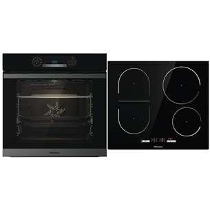 Hisense - Built-in oven + induction hob BSA65226AB+I6433C7