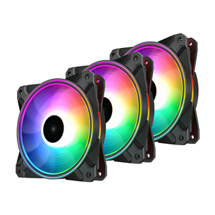 Deepcool CF120, 3 in 1, RGB LED - Ventilaator