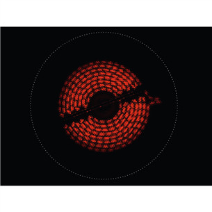 AEG, width 29 cm, frameless, black - Built-in Ceramic Hob