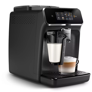 Philips Series 2300, mattmust - Täisautomaatne espressomasin