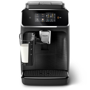 Philips LatteGo Series 2300, mattmust - Täisautomaatne espressomasin