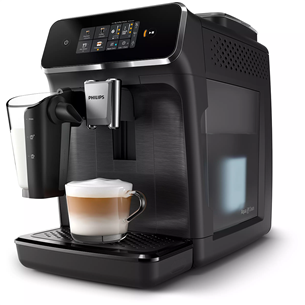 Philips Series 2300, mattmust - Täisautomaatne espressomasin