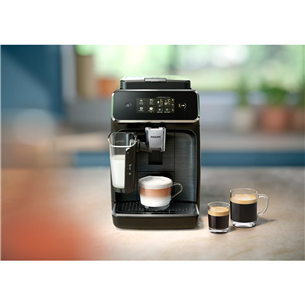 Philips Series 2300, mattmust - Täisautomaatne espressomasin