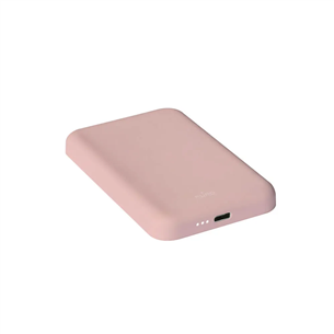 Puro Slim Power Mag, 4000 mAh, MagSafe, pink - Power bank for iPhone