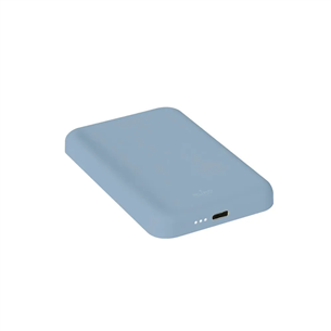 Puro Slim Power Mag, 4000 mAh, MagSafe, sinine - Akupank iPhone jaoks