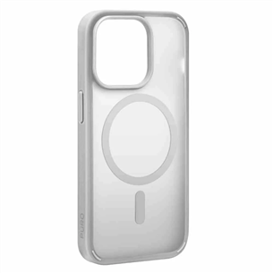 Puro GRADIENT, iPhone 15 Pro, silver - Case PUIPC15P61GRADIENTSI