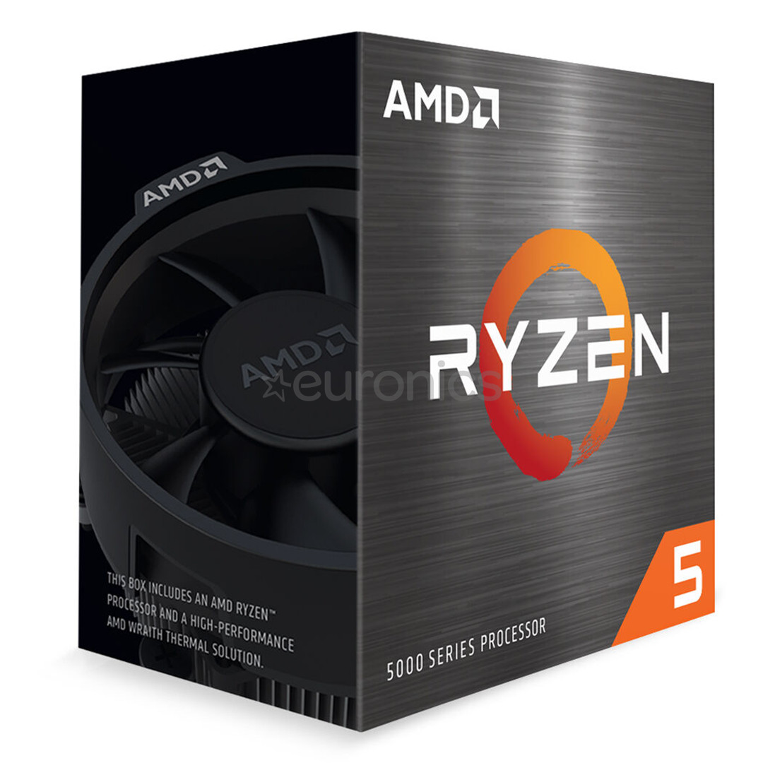 AMD Ryzen 5 5600X, 6 ядер, 65 Вт, AM4 - Процессор