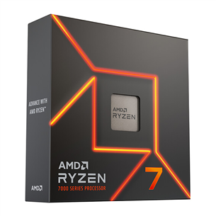 AMD Ryzen 7 7700X, 8 ядер, 105 Вт, AM5 - Процессор 100-100000591WOF