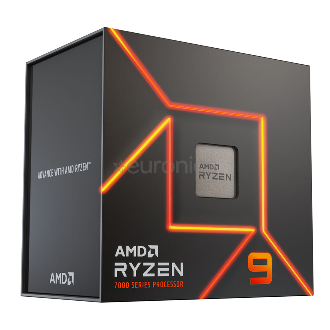 AMD Ryzen 9 7900X3D, 12-Cores, 120W, AM5 - Processor