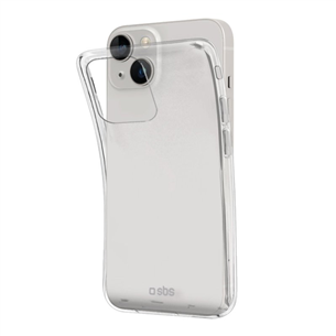 SBS Skinny cover, iPhone 15, transparent - Smartphone cover