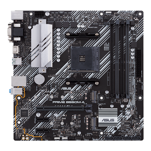 ASUS, AMD B550, AM4, DDR4, mATX - Emaplaat PRIMEB550M-A