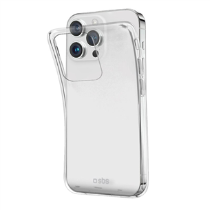 SBS Skinny cover, iPhone 15 Pro, transparent - Smartphone cover