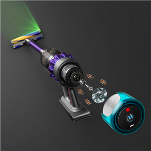 Dyson Gen5detect Absolute, lilla - Akutolmuimeja