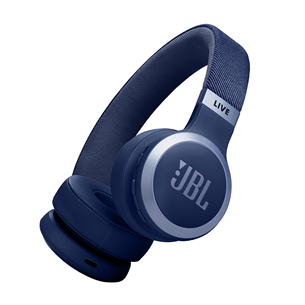 JBL Live 670NC, adaptive noise-cancelling, blue - Wireless on-ear headphones