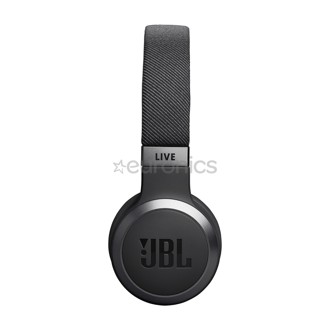 JBL Live 670NC, adaptiivne mürasummutus, must - Juhtmevabad kõrvapealsed kõrvaklapid