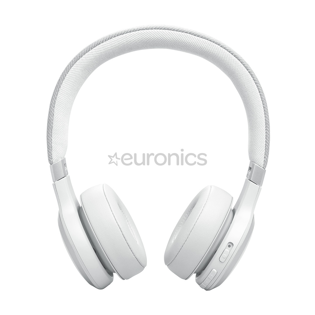 JBL Live 670NC, adaptiivne mürasummutus, valge - Juhtmevabad kõrvapealsed kõrvaklapid
