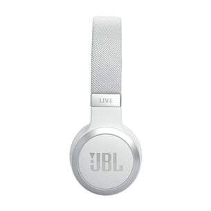 JBL Live 670NC, адаптивное шумоподавление, белый - Накладные беспроводные наушники