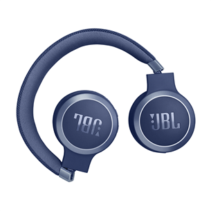JBL Live 670NC, адаптивное шумоподавление, синий - Накладные беспроводные наушники