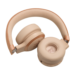 JBL Live 670NC, adaptiivne mürasummutus, beež - Juhtmevabad kõrvapealsed kõrvaklapid