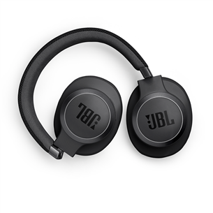 JBL Live 770NC, adaptive noise-cancelling, black - Wireless over-ear headphones