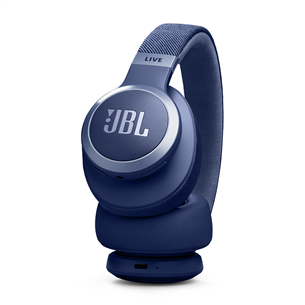 JBL Live 770NC, adaptiivne mürasummutus, sinine - Juhtmevabad üle kõrva kõrvaklapid