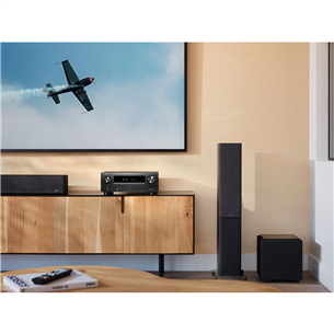 Denon AVR-X2800H, 7.2-kanaliga, 8K, HEOS, must - Ressiiver