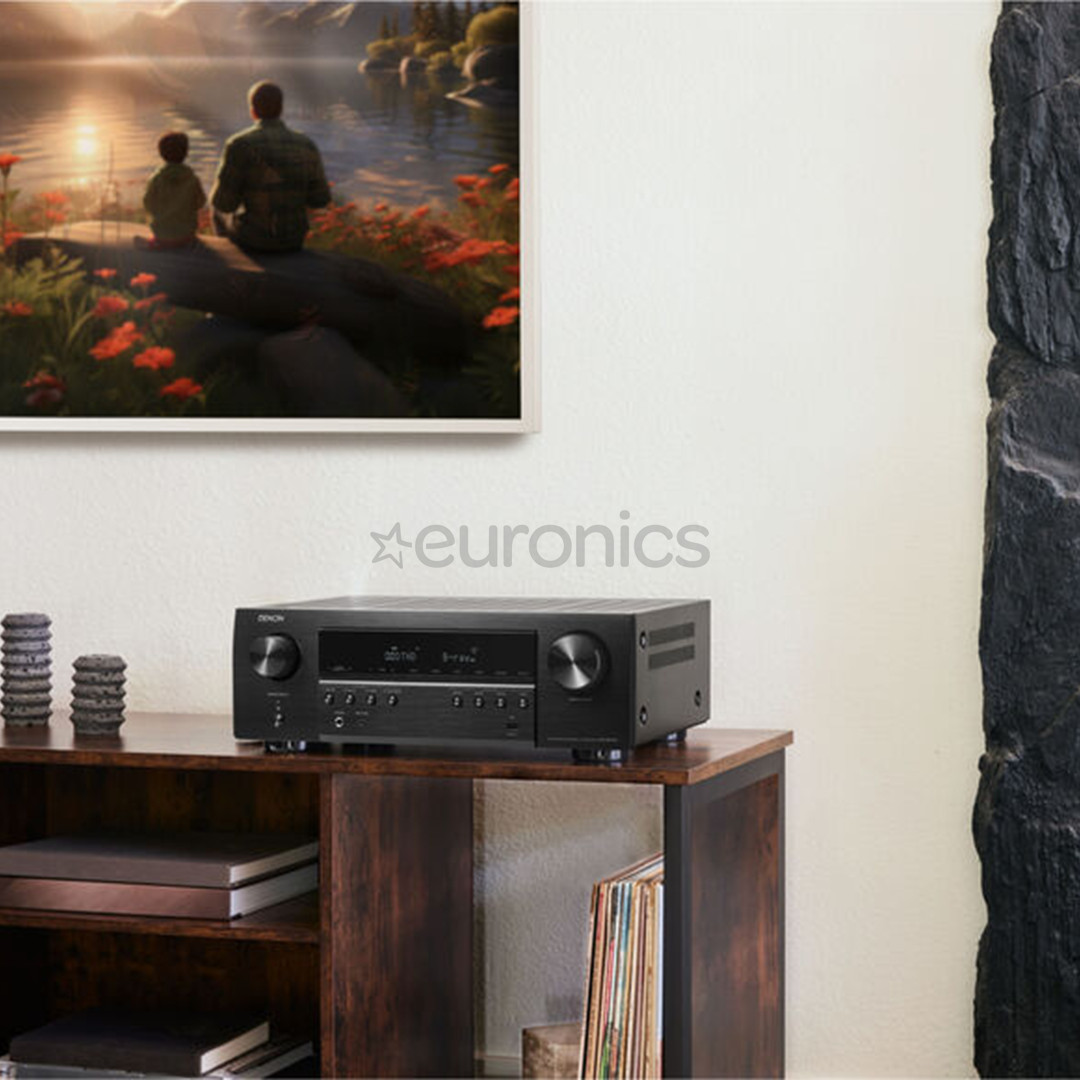 Denon AVR-S670H, 5.2, черный - Ресивер