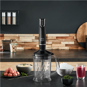 Tefal Infiny Force, 1000 W, must - Saumikser + XL-blender-hakkija