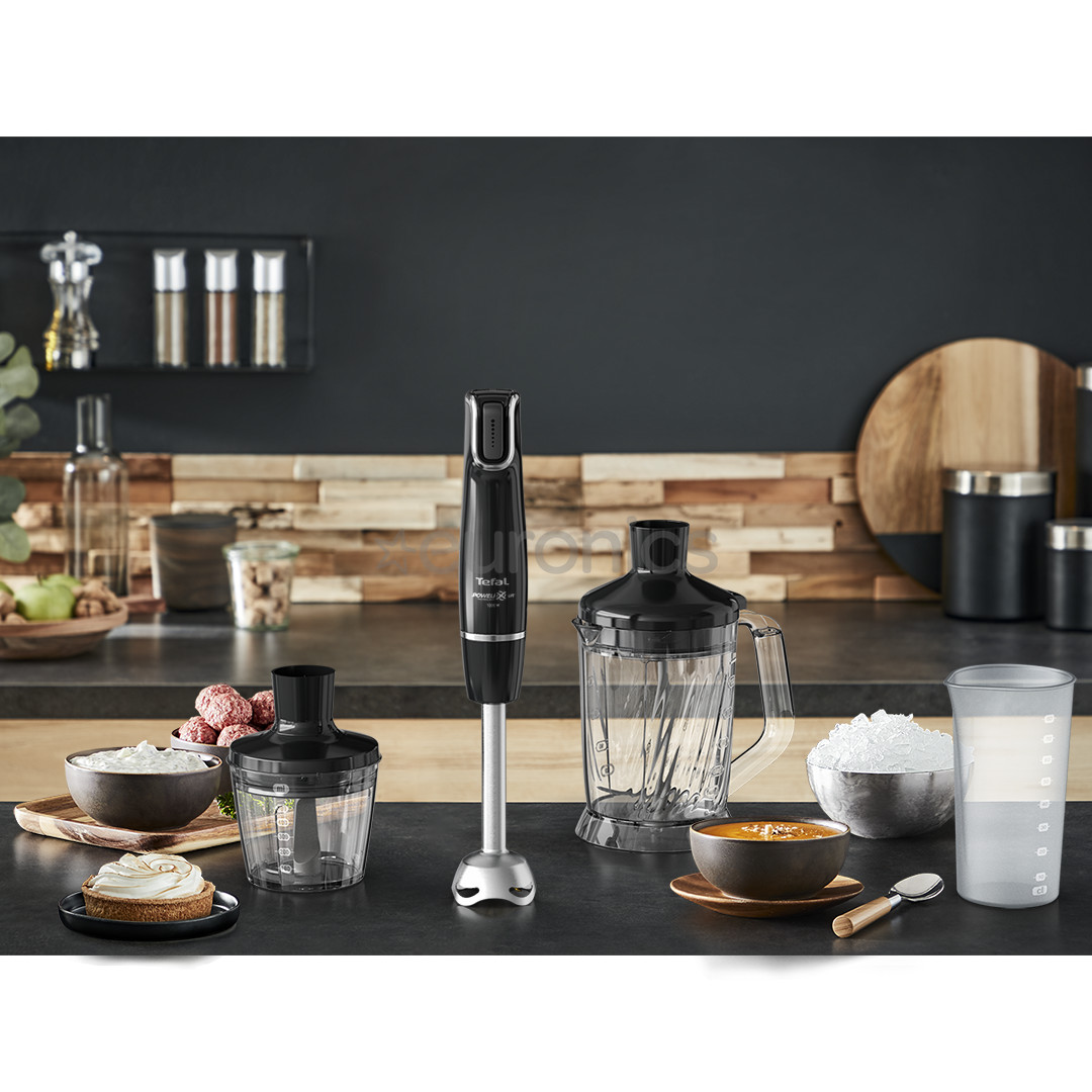 Tefal Infiny Force, 1000 W, black - Hand blender + XL Chopper blender accessory