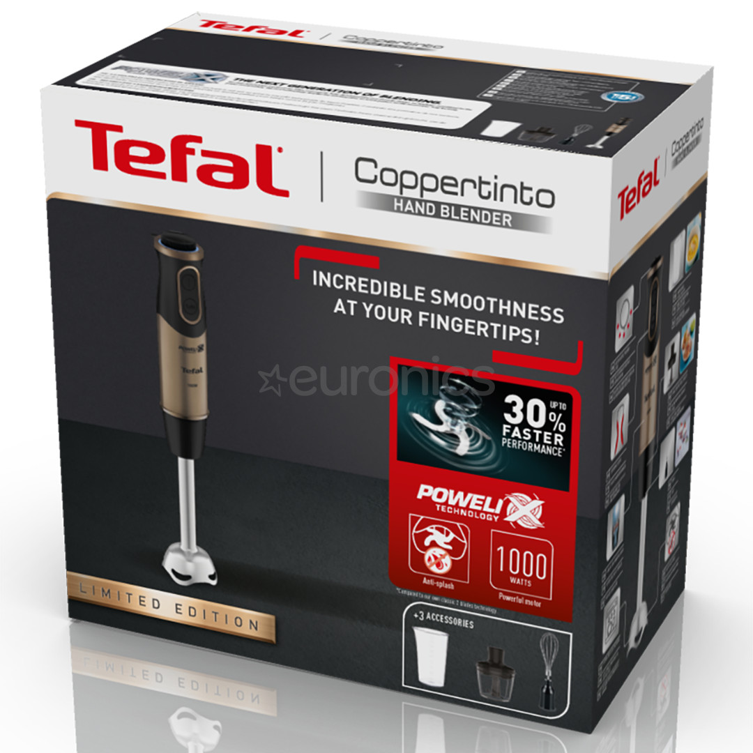 Tefal Quickchef 3-in-1 Coppertinto, must/vask - Saumikser