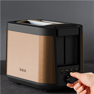 Tefal Coppertinto, 850 W, black/copper - Toaster