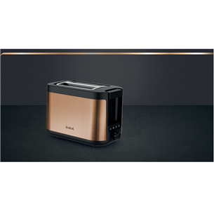 Tefal Coppertinto, 850 W, black/copper - Toaster