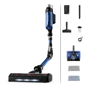 Tefal X-Force Flex 9.60, Allergy, purple - Cordless vacuum cleaner + Aqua  Slim mop head, BUNDLETY2039ACC