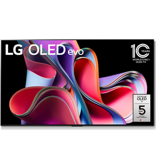 LG evo G3, 83", OLED, Ultra HD, gray - TV OLED83G33LA.AEU